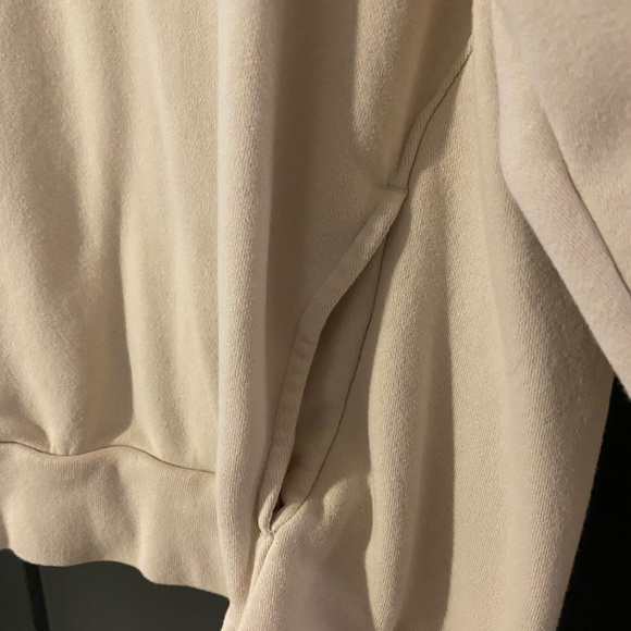 Neutral long sweater hoodie - Picture 3 of 3